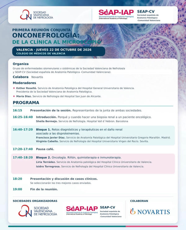 ONCONEFROLOGÍA: DE LA CLÍNICA AL MICROSCOPIO