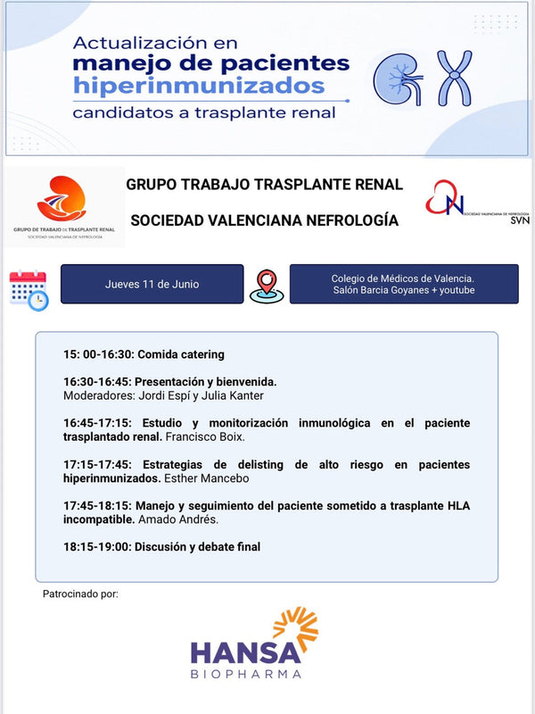 ACTUALIZACIÓN EN MANEJO DE PACIENTES HIPERINMUNIZADOS CANDIDATOS A TRASPLANTE RENAL.